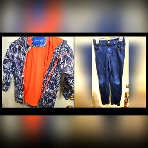 Kids Raincoat & Jeans Bundle